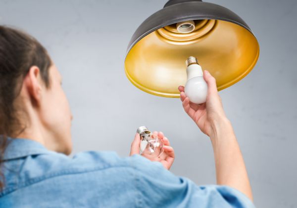 Light Bulb Replacement in Hendersonville