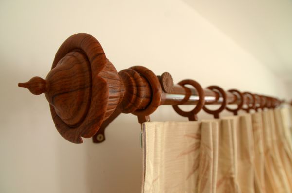 Curtain Rod Mounting in Hendersonville