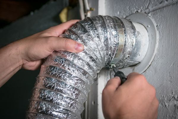 Dryer Duct Replacement in Hendersonville