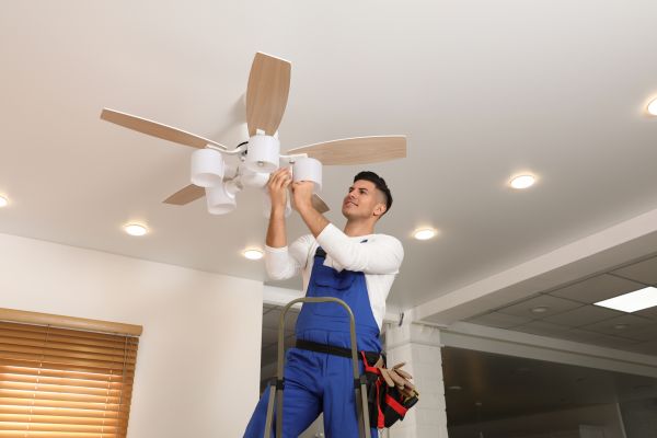 Ceiling Fan Bulb Replacement in Hendersonville