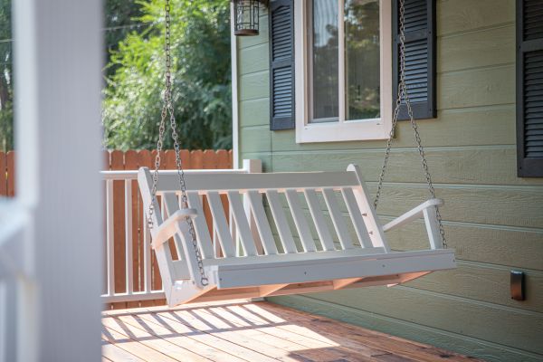 Porch Swing Installation in Hendersonville